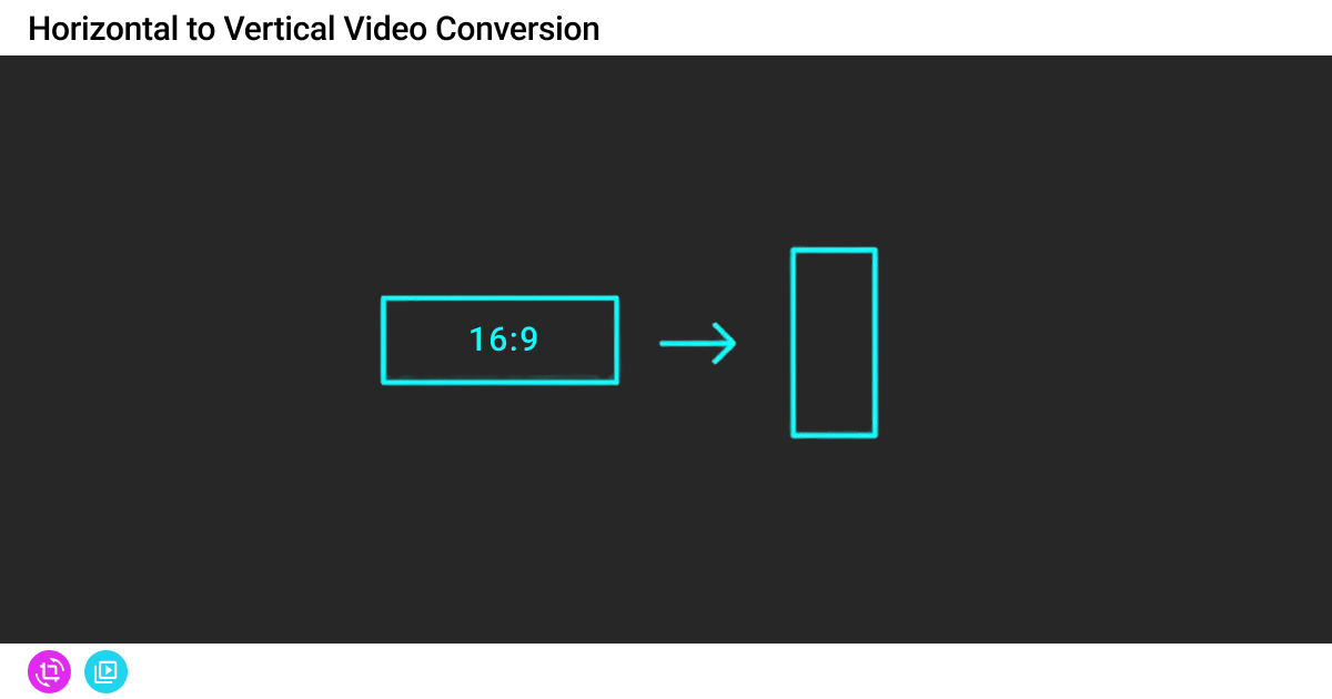 Vertical video optimization for social platforms